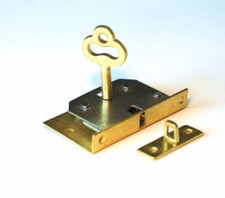 Small Brass Gold Lock +
