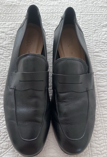 Black leather zara men - leather,