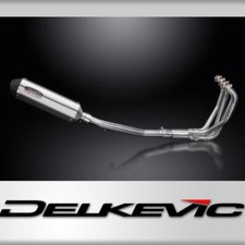 Suzuki GSF600 Bandit 95-05 Echappement Complet 4-1 Silencieux 343mm X-Ovale Inox