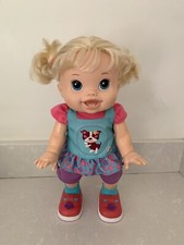 Hasbro 2011 Baby Alive Wanna Walk Doll, Complete Working French Speaking 