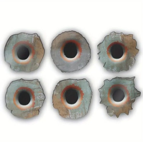 Bullet hole decal - bullet,