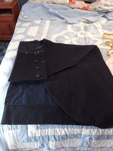 Navy blue sidesaddle - sidesaddle, apron
