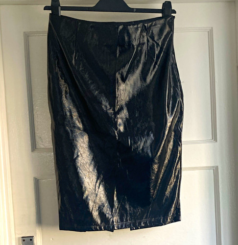 Next black faux - leather, pencil
