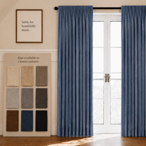 Thermal blackout curtains pair - blackout,