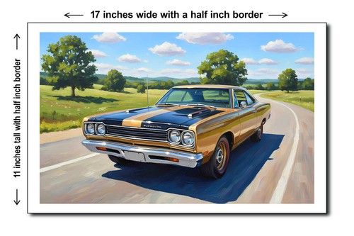 1969 plymouth road runner - runner, 6