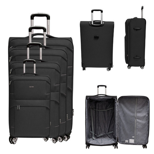 Piece soft shell suitcase - 4-piece,