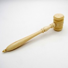 Antique Judge's Gavel