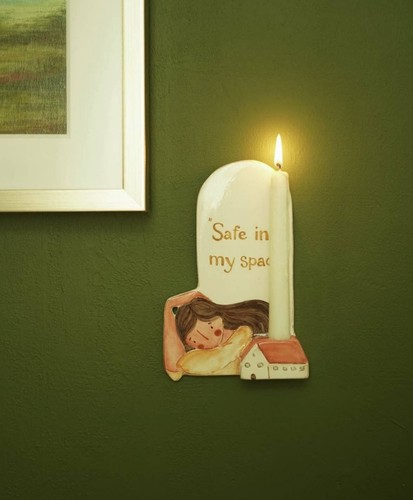 Handmade wall candle - handmade,