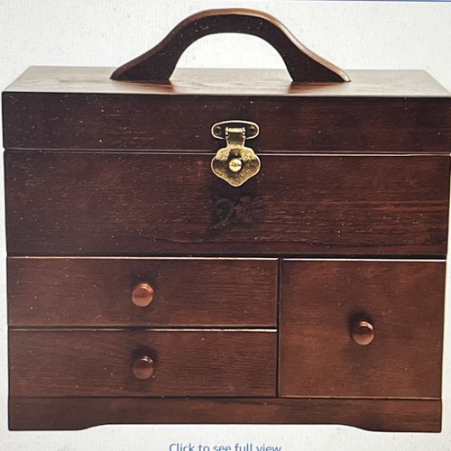 Wooden sewing craft box - box, 3