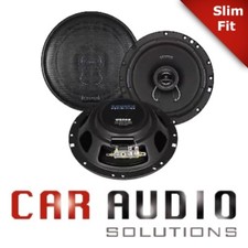 CRUNCH DSX62 200WATTS 6.5'' 17CM SLIM SHALLOW SPEAKERS FOR CLASSIC CARS....