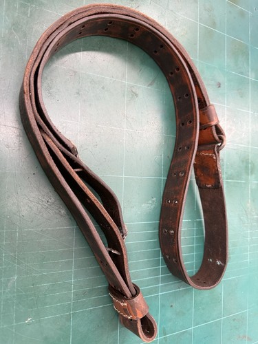 Leather 1903 rifle sling - rifle,