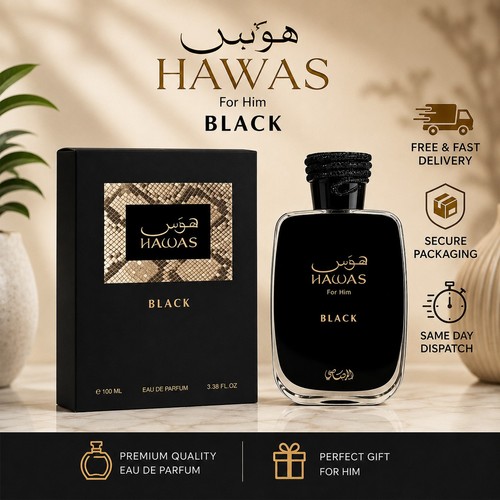 Rasasi hawas black - rasasi,