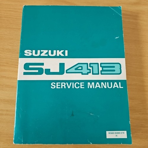 Suzuki sj413 service - service, manual