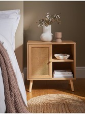 Natural Rattan Storage Cabinet