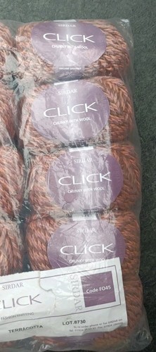Sirdar click chunky with wool - click,