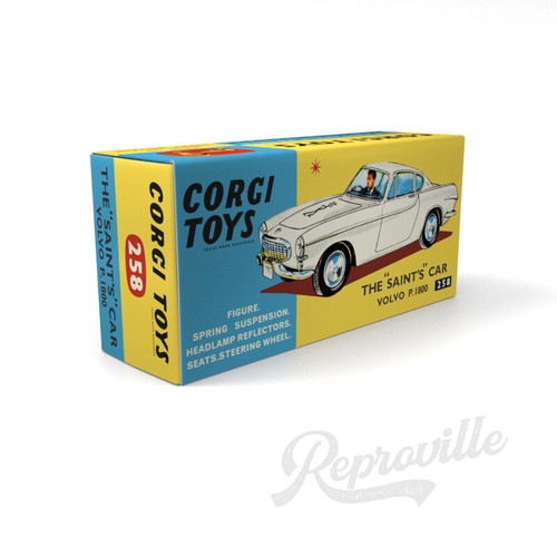 Repro box for corgi 258 - corgi, (the