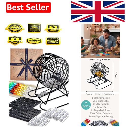 Metal bingo machine game set - metal, |