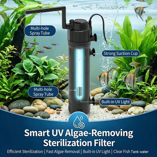 Aquarium filter pump - 5-in-1,