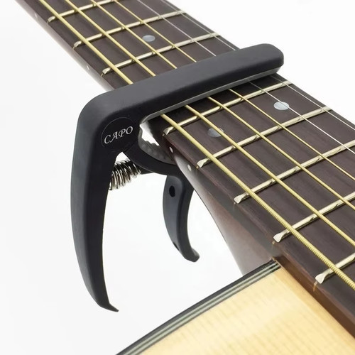 Quick release guitar capo - release,