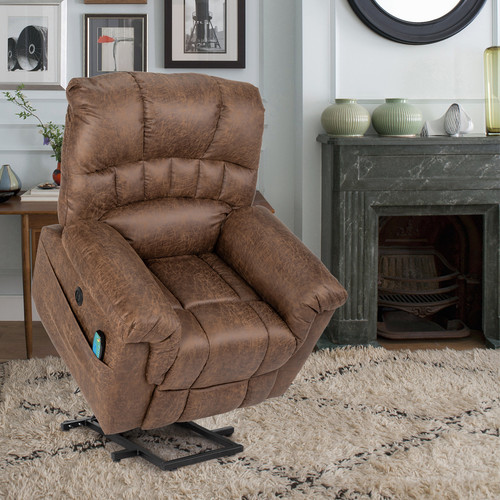 Large electric riser recliner - large,