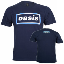 Official Oasis T Shirt Maine Road Event Reunion Tour 2025 New Blue S M L XL XXL