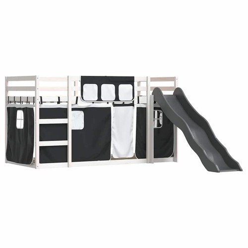 Bunk bed with - with, slide