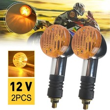 Pair LED Amber Motorcycle Turn