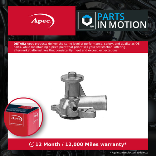 Water pump fits ford cortina - water,