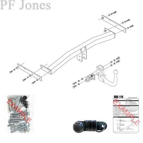 Pct towbar for volkswagen golf - pct,