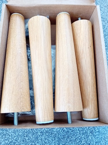 Solid oak set - of, 4