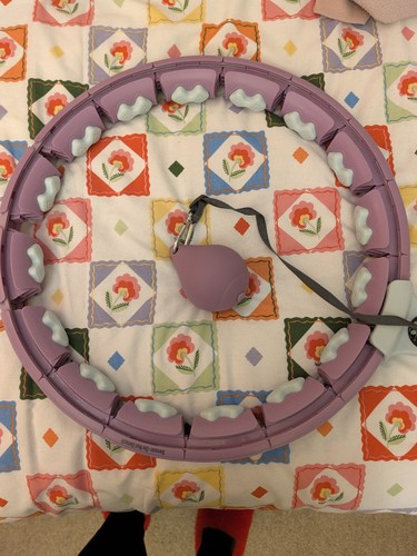 Purple smart weighted hula