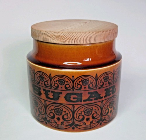 Hornsea pottery scroll sugar - hornsea,