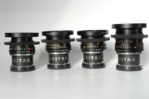 Leica cine lens - set, elmarit