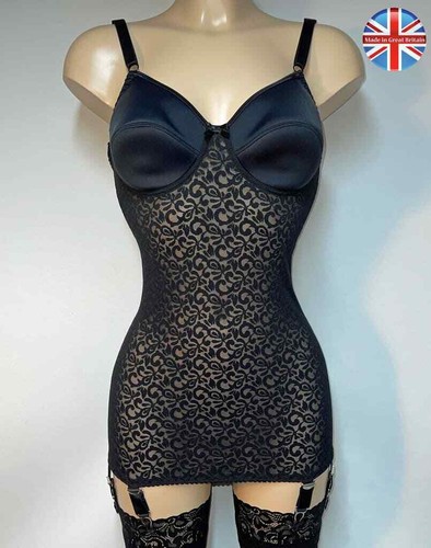 Nylonz powerlace corselette - powerlace, /