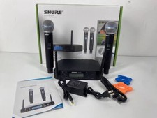 New HOt GLXD4 Vocal Dual Channel Wireless Microphone SHURE 2 BETA58A GLXD24