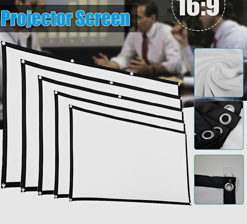 Portable projector screen - 16:9,