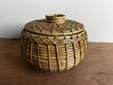 Vintage Sturdy Circular Bamboo
