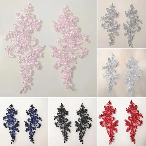 Pair embroidered corded - embroidered,