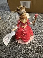 Gisela Graham Queen of hearts Ornament Alice in Wonderland Tree Decoration