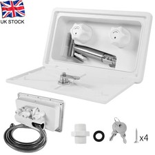 Motorhome RV Exterior Shower Kit with Screws for Camper Van Travel Trailer Boat