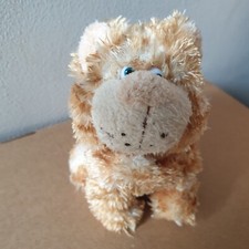 Russ Berrie - Whiskers the Ginger Tabby Cat - Soft Plush Toy  10cm Kitten Meow's