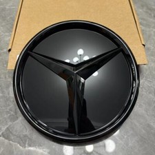 For MercedesBenz New W205 W177 Star Black Grill Emblem A0008880400 A1778884200