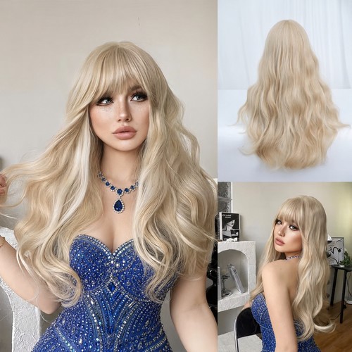 Synthetic hair blended blonde - synthetic,