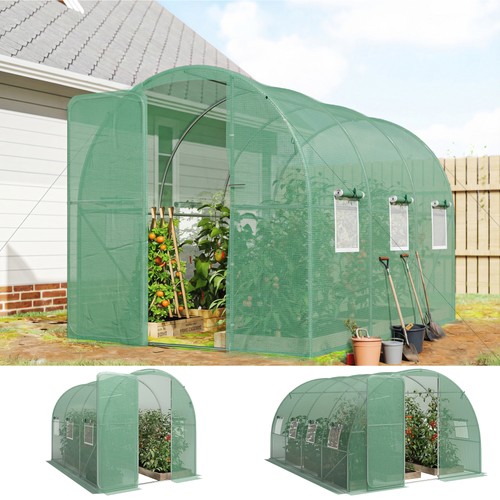 Walk polytunnel greenhouse - polytunnel,