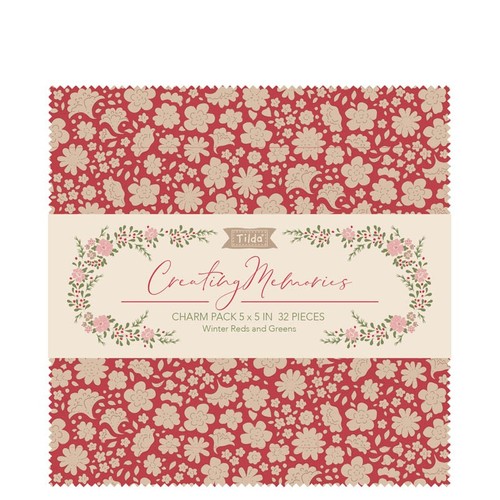 Tilda charm pack 5cm - -, x