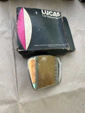 Classic car Lucas car mirror head new old stock with Chrome fixing nut
