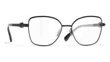 Chanel Eyeglasses 2212 C101 Black Butterfly Frames Glasses Optical Rx 55-17-140