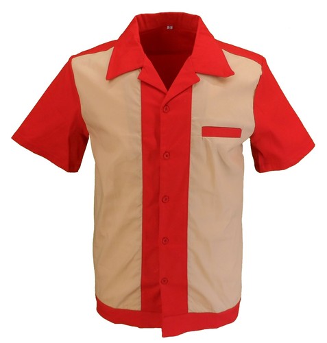 Retro red cream 50s rockabilly - 50s,