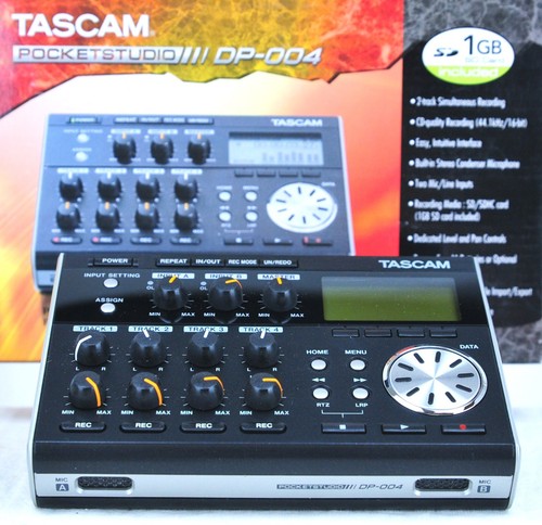 Tascam 004 pocketstudio - tascam,