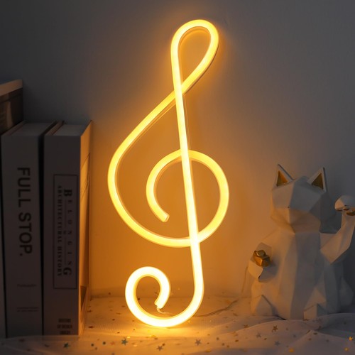 Enuoli musical note neon signs - enuoli,